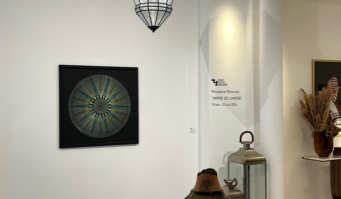 Houyame Rahmani “Ambre de Lumière” solo exhibition – Fairmont Rabat